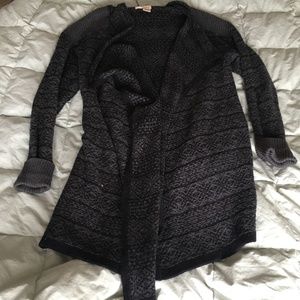 DKNY Knit Sweater Coat
